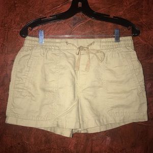 Gap Linen Khaki Shorts